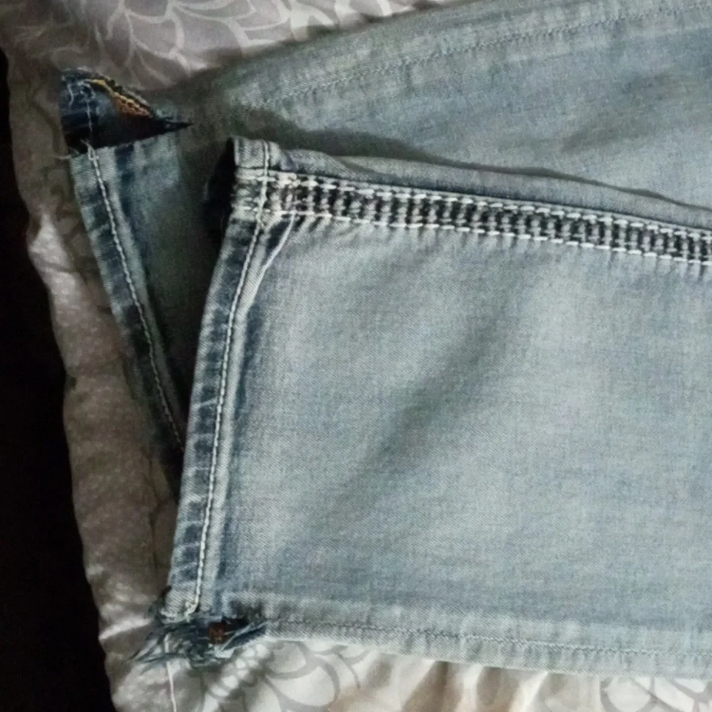 Rock Revival Jeans Mens 32x35 slim straight - Picture 2 of 5